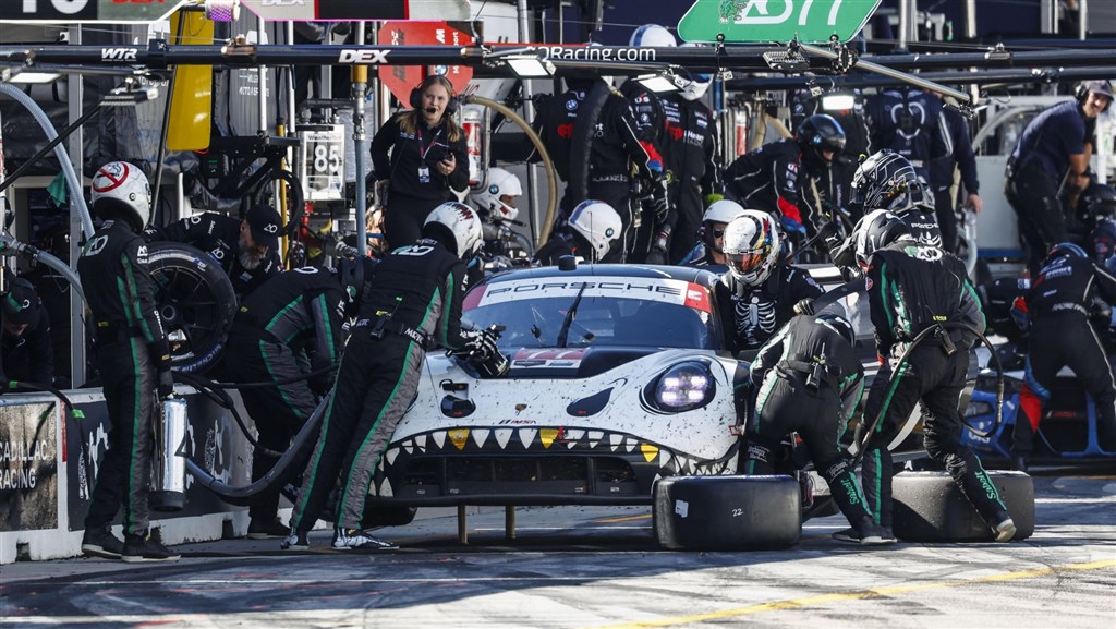 Michael Christensen skuffet efter Petit Le Mans. 
(Foto: Jan Kaiser)
